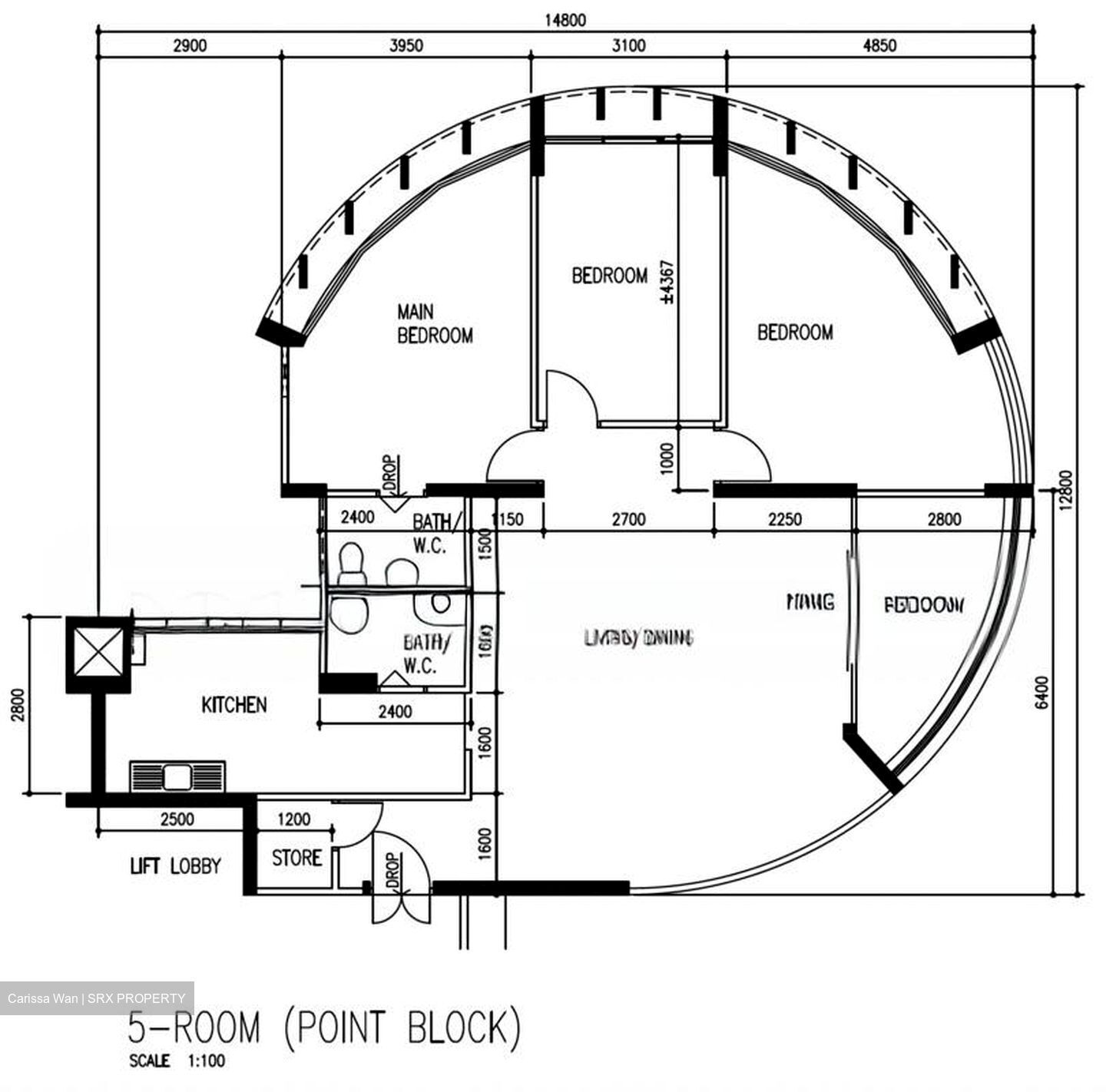 Blk 259 The Clover @ Kebun Baru (Ang Mo Kio), HDB 5 Rooms #596435401